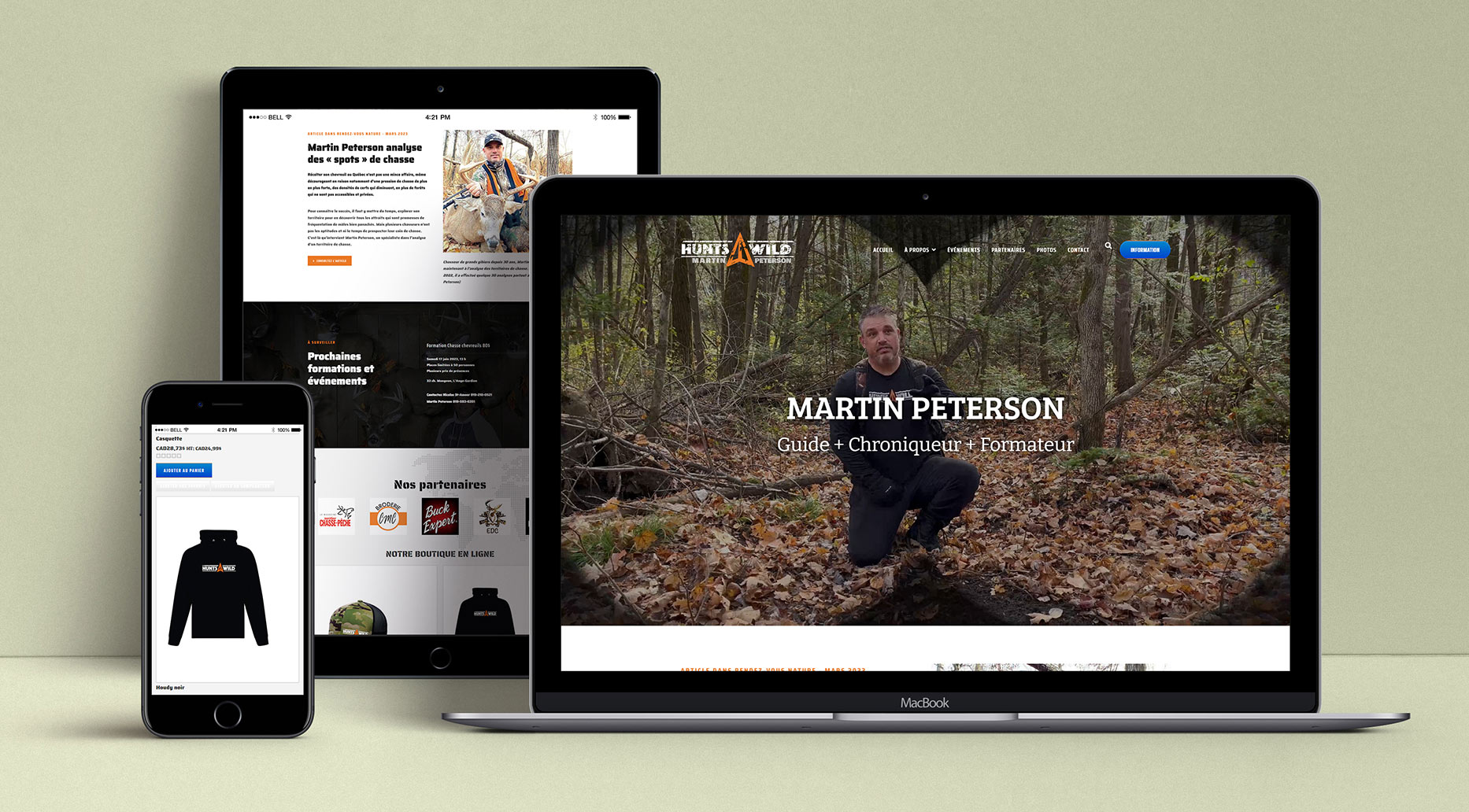 HUNTSWILD - MARTIN PETERSON